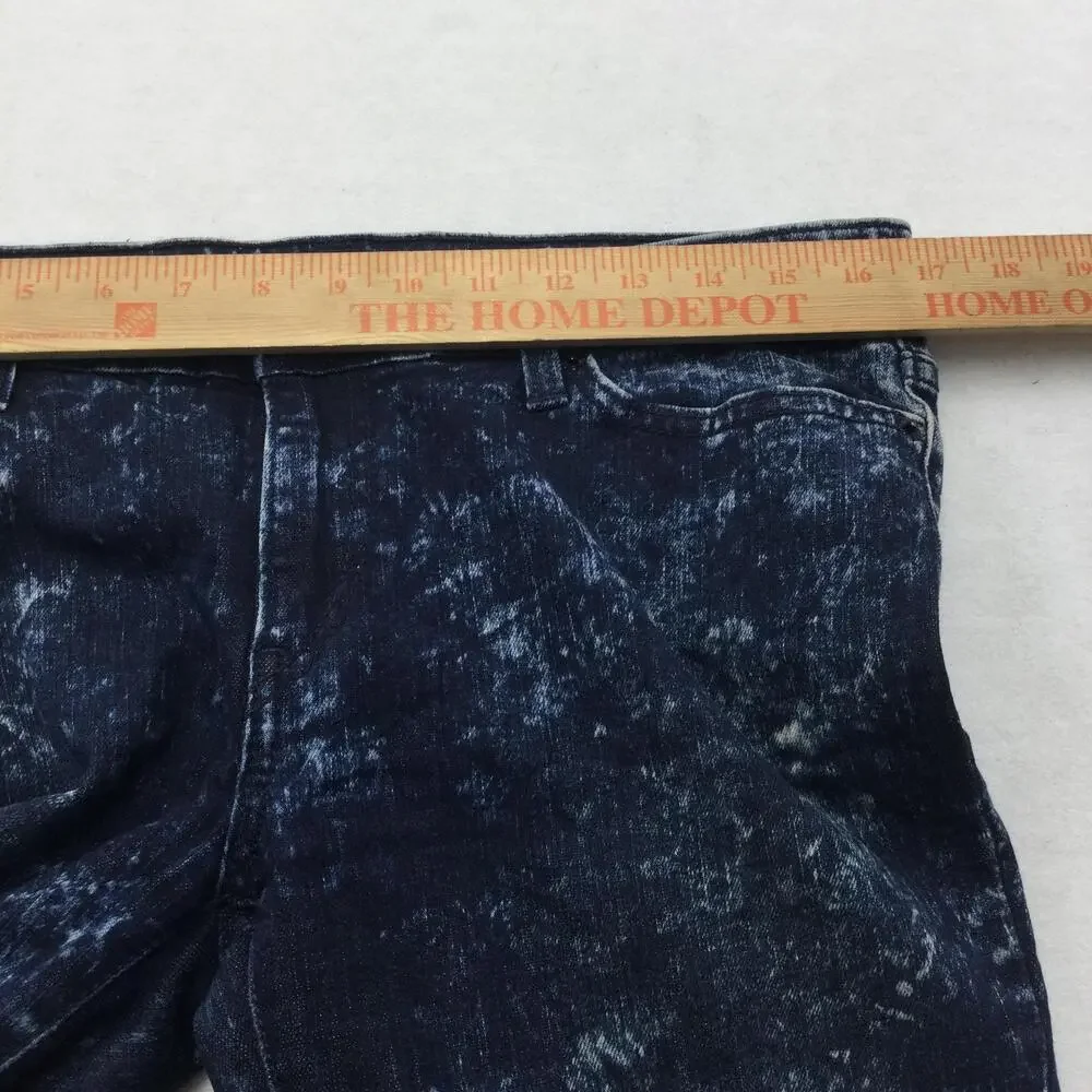 Levis 535 Legging Jegging Jeans Juniors 13 Blue Acid Wash Slim Stretch Denim